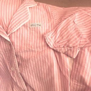 Candy 🌷🌷🌷Pink striped pj’s